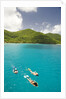 Snorkeling in Hawksnest Bay at St. John Island by Anonymous