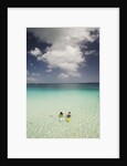 Couple Snorkeling in Cinnamon Bay at St. John Island by Anonymous