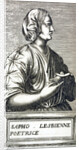 Portrait of Sappho of Lesbos by Andre Thevet