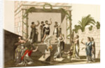 Print of the Rites of Isis Performed in Pompeii by Anonymous