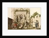 Print of the Rites of Isis Performed in Pompeii by Anonymous