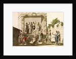Print of the Rites of Isis Performed in Pompeii by Anonymous
