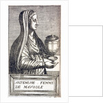 Portrait of Artemisia, Queen of Cara by Andre Thevet