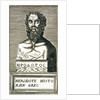 Portrait of Herodotus by Andre Thevet