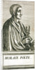 Portrait of Horace by Andre Thevet