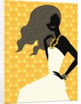Woman Wearing Dress by Anonymous