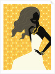 Woman Wearing Dress by Anonymous