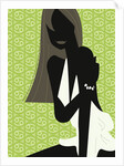 Woman Wearing Dress by Anonymous