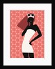 Woman Using Cell Phone by Anonymous