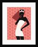 Woman Using Cell Phone by Anonymous