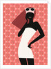 Woman Using Cell Phone by Anonymous