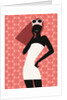 Woman Using Cell Phone by Anonymous