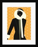 Woman Wearing Winter Coat by Anonymous