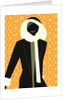 Woman Wearing Winter Coat by Anonymous