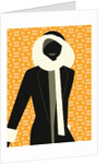 Woman Wearing Winter Coat by Anonymous