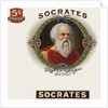 Socrates Cigar Box Label by Anonymous