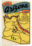 Arizona Travel Decal by Anonymous