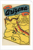 Arizona Travel Decal by Anonymous