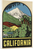 California Travel Decal by Anonymous
