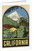 California Travel Decal by Anonymous