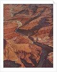 Illustration of the Grand Canyon and Colorado River by Anonymous