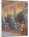 Electric Light Generators Illustration by Anonymous