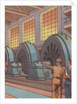 Electric Light Generators Illustration by Anonymous