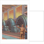 Electric Light Generators Illustration by Anonymous