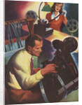 Editing Film Illustration by Anonymous