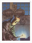 Electric Welding Illustration by Anonymous
