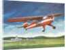 Illustration of Propeller Airplane by Anonymous