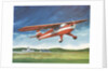 Illustration of Propeller Airplane by Anonymous
