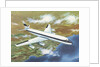 Illustration of Jet Airplane by Anonymous