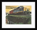 Illustration of Freight Train by Anonymous