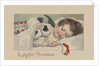 A Joyful Christmas Postcard by Anonymous
