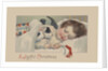 A Joyful Christmas Postcard by Anonymous