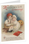 Hallowe'en Greeting Postcard by Ellen H. Clapsaddle