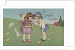 A Joyful Easter Postcard by Anonymous