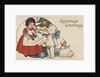 Christmas Greetings Postcard by Anonymous