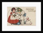 Christmas Greetings Postcard by Anonymous