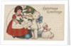 Christmas Greetings Postcard by Anonymous