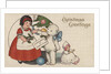 Christmas Greetings Postcard by Anonymous