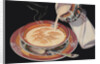 Illustration of Bowl of Hot Cereal by Anonymous