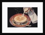 Illustration of Bowl of Hot Cereal by Anonymous