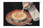 Illustration of Bowl of Hot Cereal by Anonymous