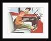 Illustration of Boy Putting on Safety Belt by Anonymous
