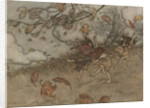 There Is Almost Nothing That Has Such a Keen Sense of Fun as a Fallen Leaf by Arthur Rackham