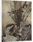 Fairies Never Say, 'We Feel Happy'; What They Say Is, 'We Feel Dancey' by Arthur Rackham