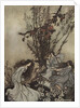 Fairies Never Say, 'We Feel Happy'; What They Say Is, 'We Feel Dancey' by Arthur Rackham