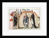 Print of Norman Religious Figures by Anonymous